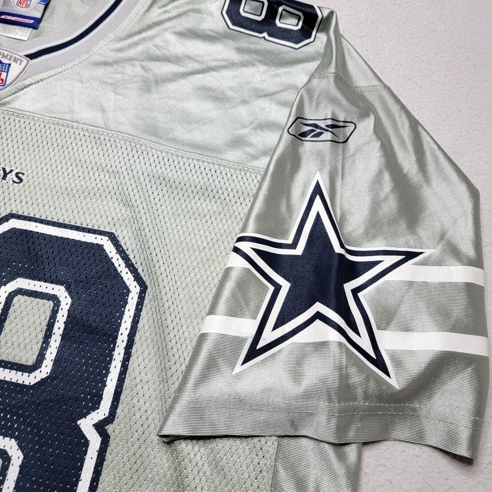 Reebok NFL Dallas Cowboys Dez Bryant Jersey Men's Size XL Silver Edition - Picture 5 of 9